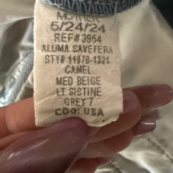 Mother Snacks! The Lunch Money Sneak Wide Leg Jeans - Picture 8 of 8